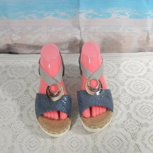 Peep Toe Wedge Platform Sandals Casual Summer Style - Picture 2 of 5